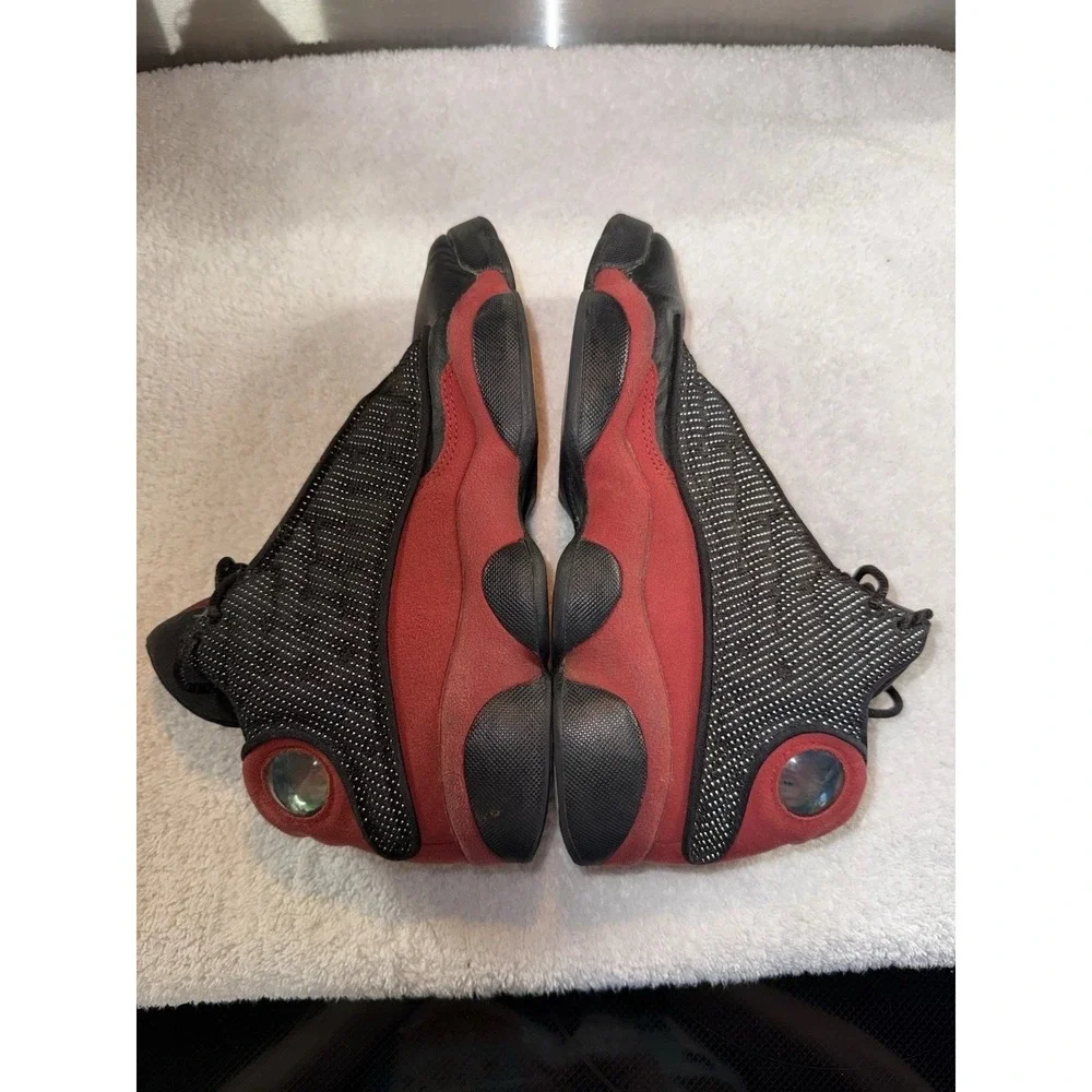 Air Jordan 13‎ Bred Retro Size 6.5y GS Black Red Sneakers 2017 414574-004